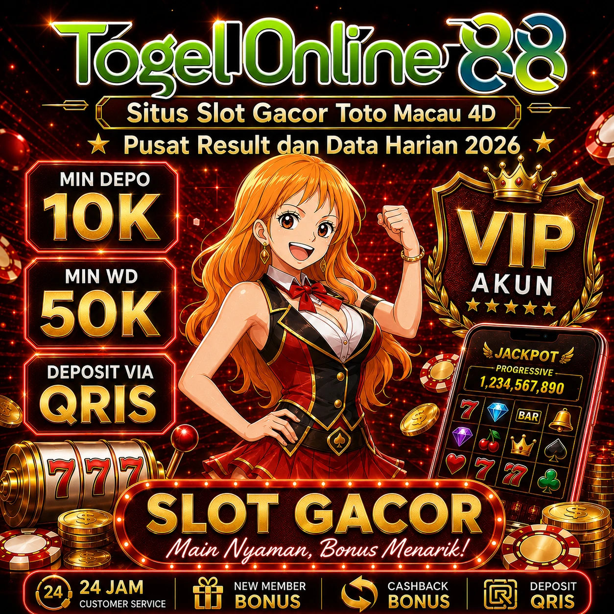TOGELONLINE88